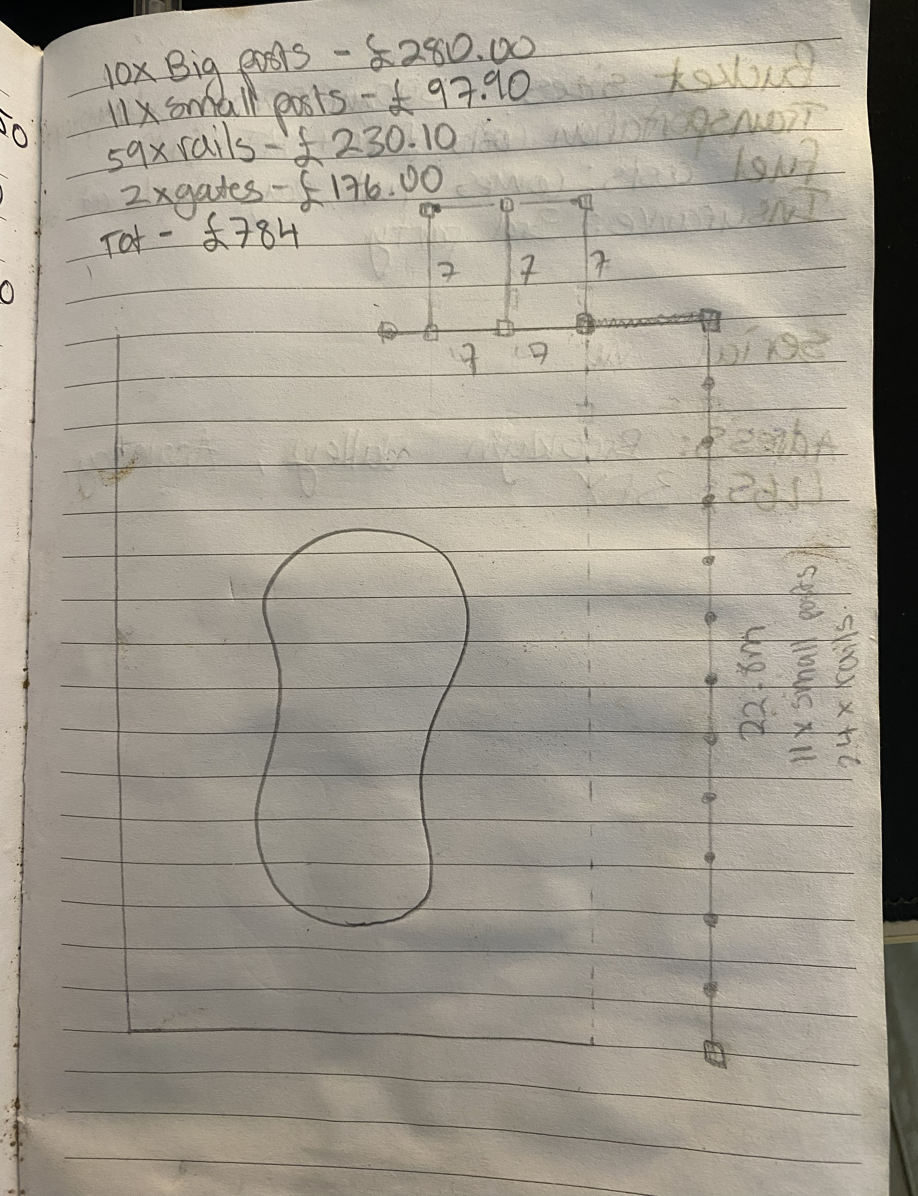 Sketches and plans page 2